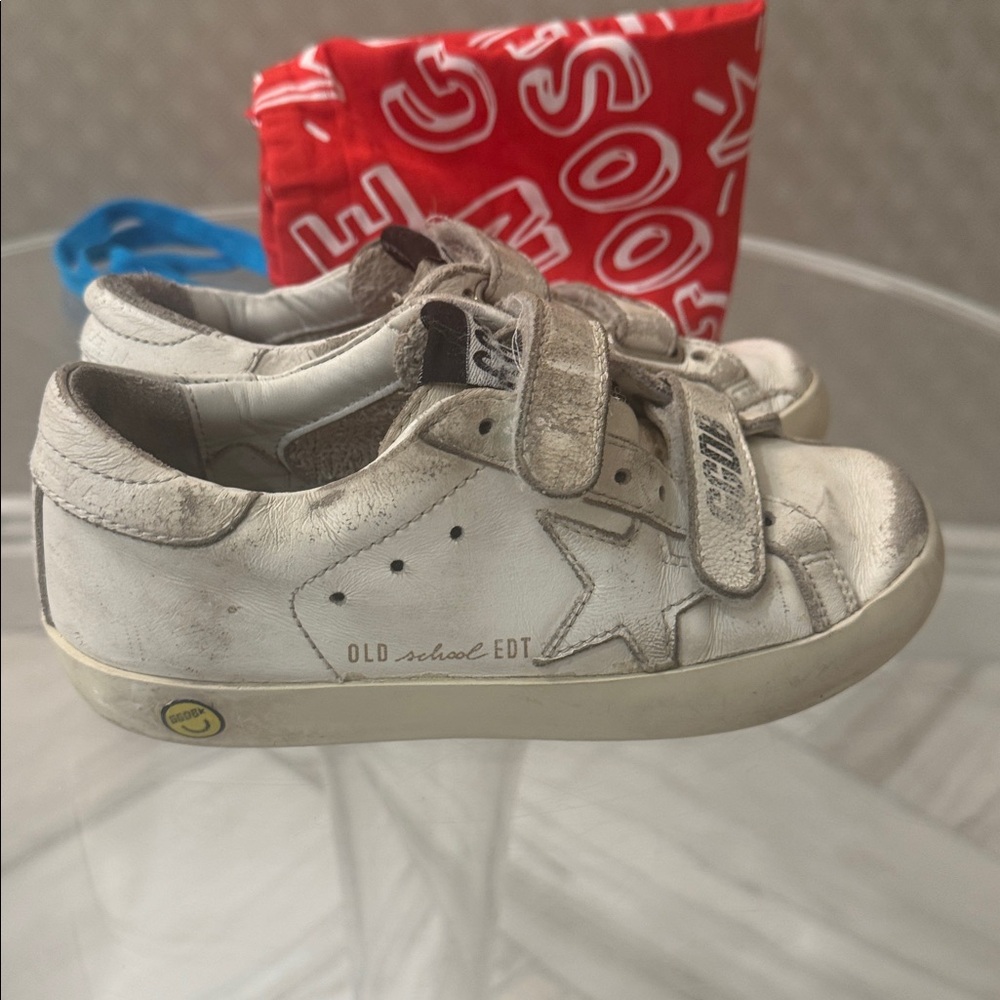 Golden Goose Kids Superstar touch strap sneakers size EU 29 size US 12 - Picture 3 of 14